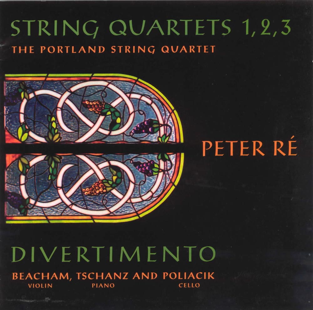 Ré: String Quartets Nos. 1-3, Divertimento